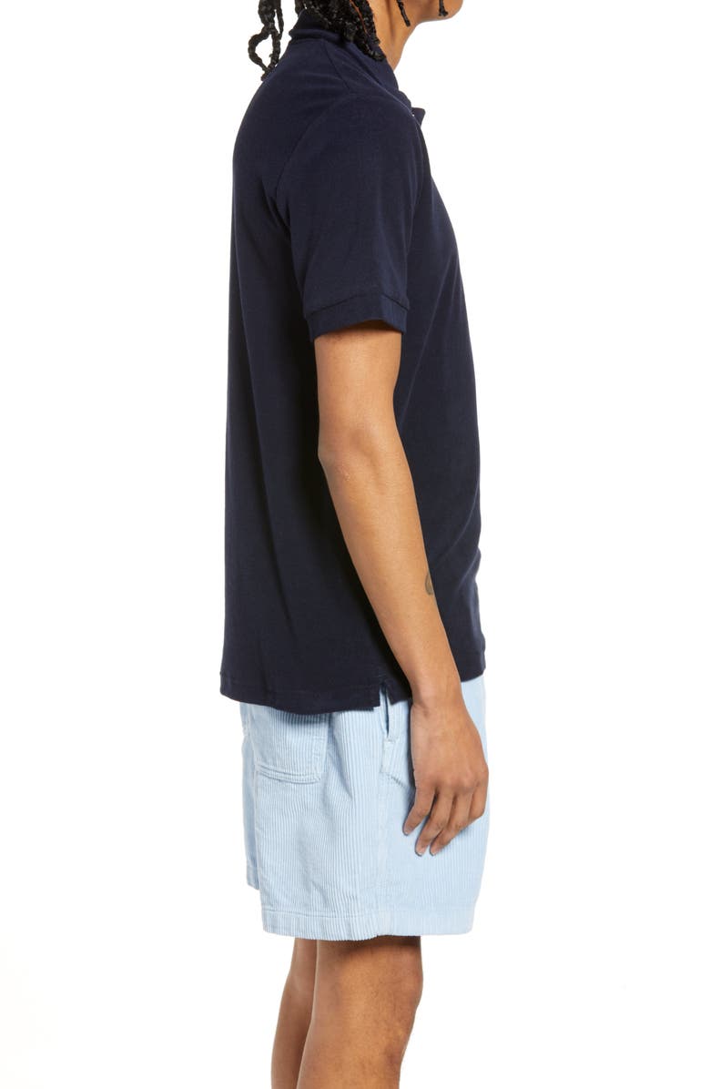Scotch & Soda Organic Cotton Terry Cloth Polo, Alternate, color, 