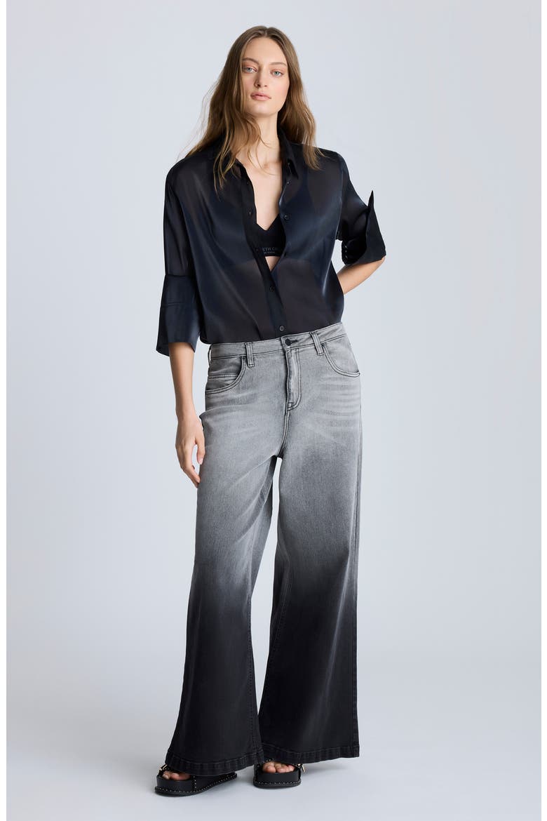 Gradient Dyed Wide Leg Jeans, Alternate, color, GRADIENT NIK WASH