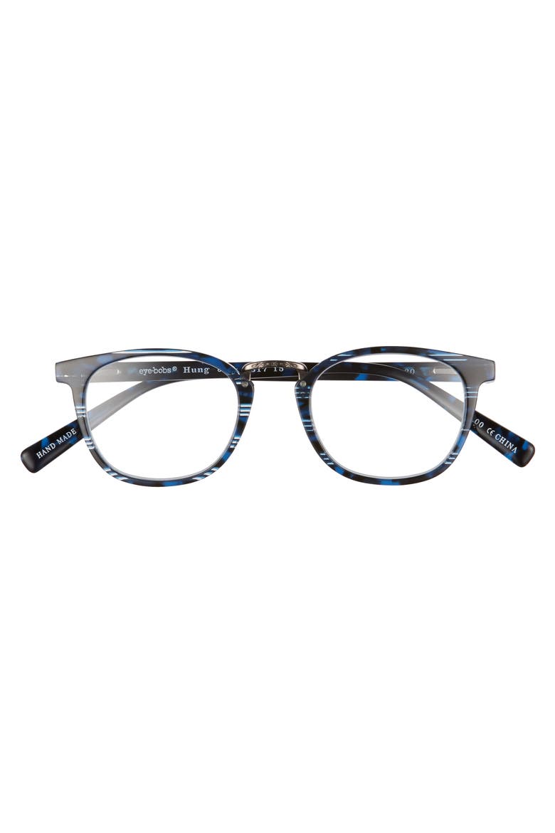 Hung Jury 46mm Reading Glasses, Alternate, color, BLUE TORTOISE