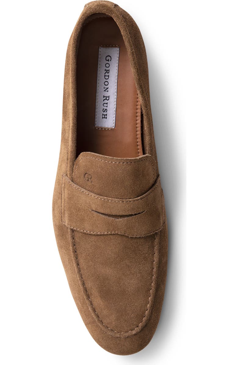 Gordon Rush Cartwright Penny Loafer, Alternate, color, Rust Suede