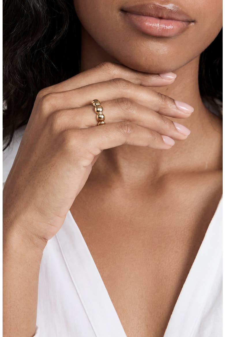 Orb Statement Ring, Alternate, color, GOLD