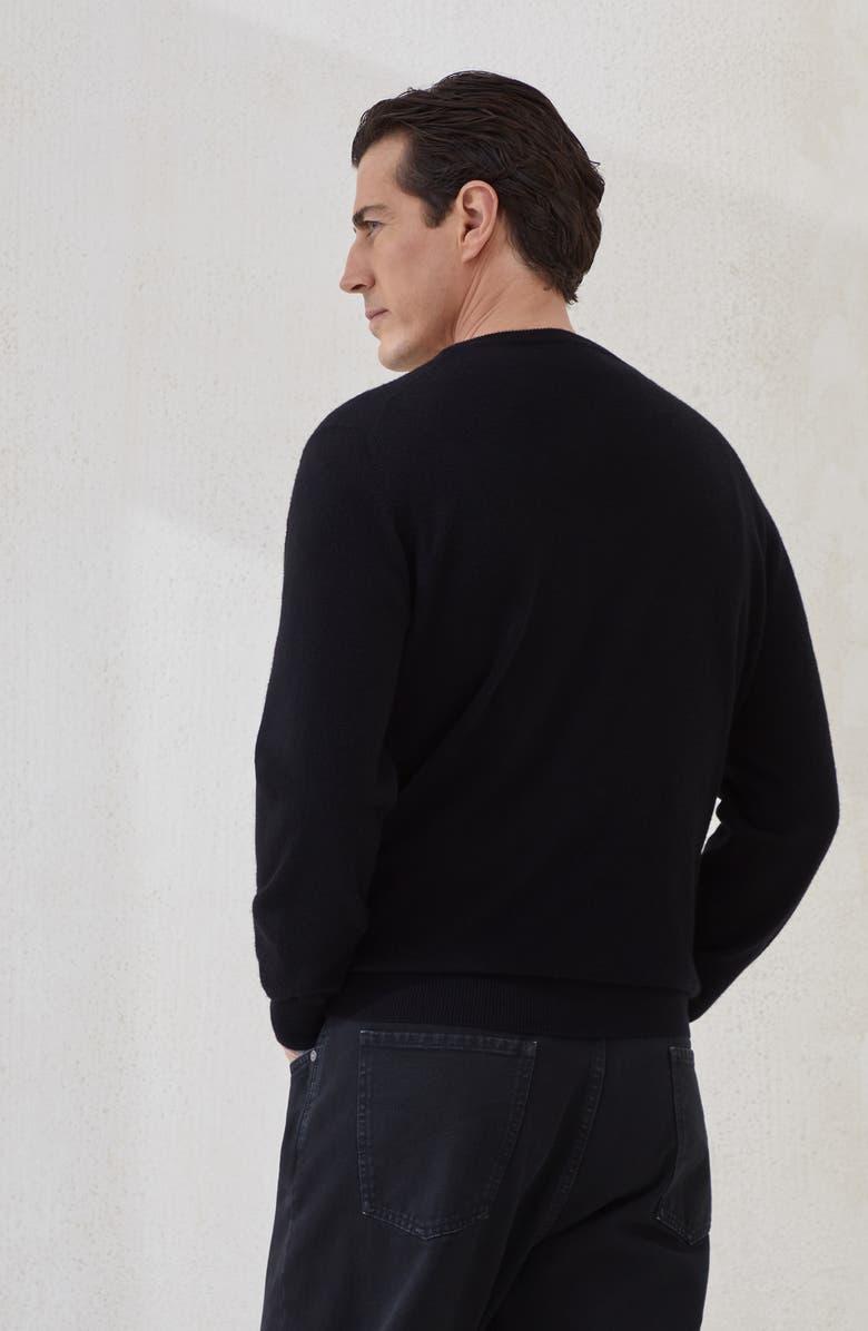 Brunello Cucinelli Cashmere sweater, Alternate, color, Black