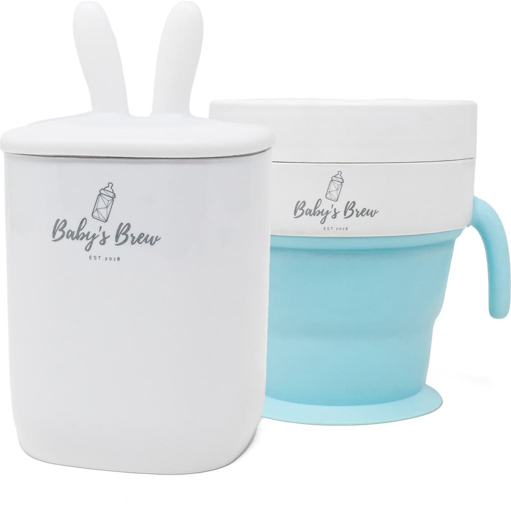 Baby's Brew The 2-in-1 Snack & Drink Cup in Blue  product