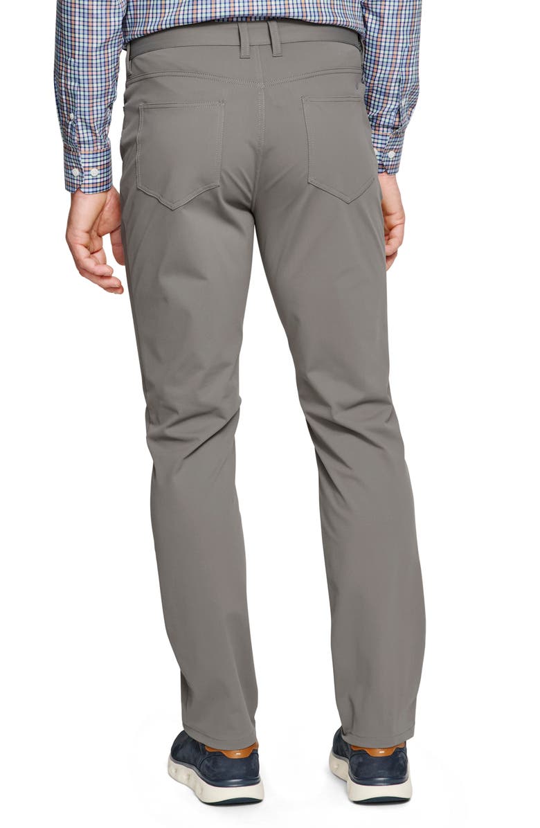 Johnston & Murphy XC4 Performance Five Pocket Pants, Alternate, color, Charcoal