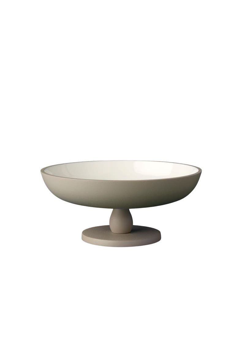 Easton Footed Bowl, Main, color, Dove