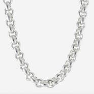 7879 Wide Round Belcher Chain Necklace