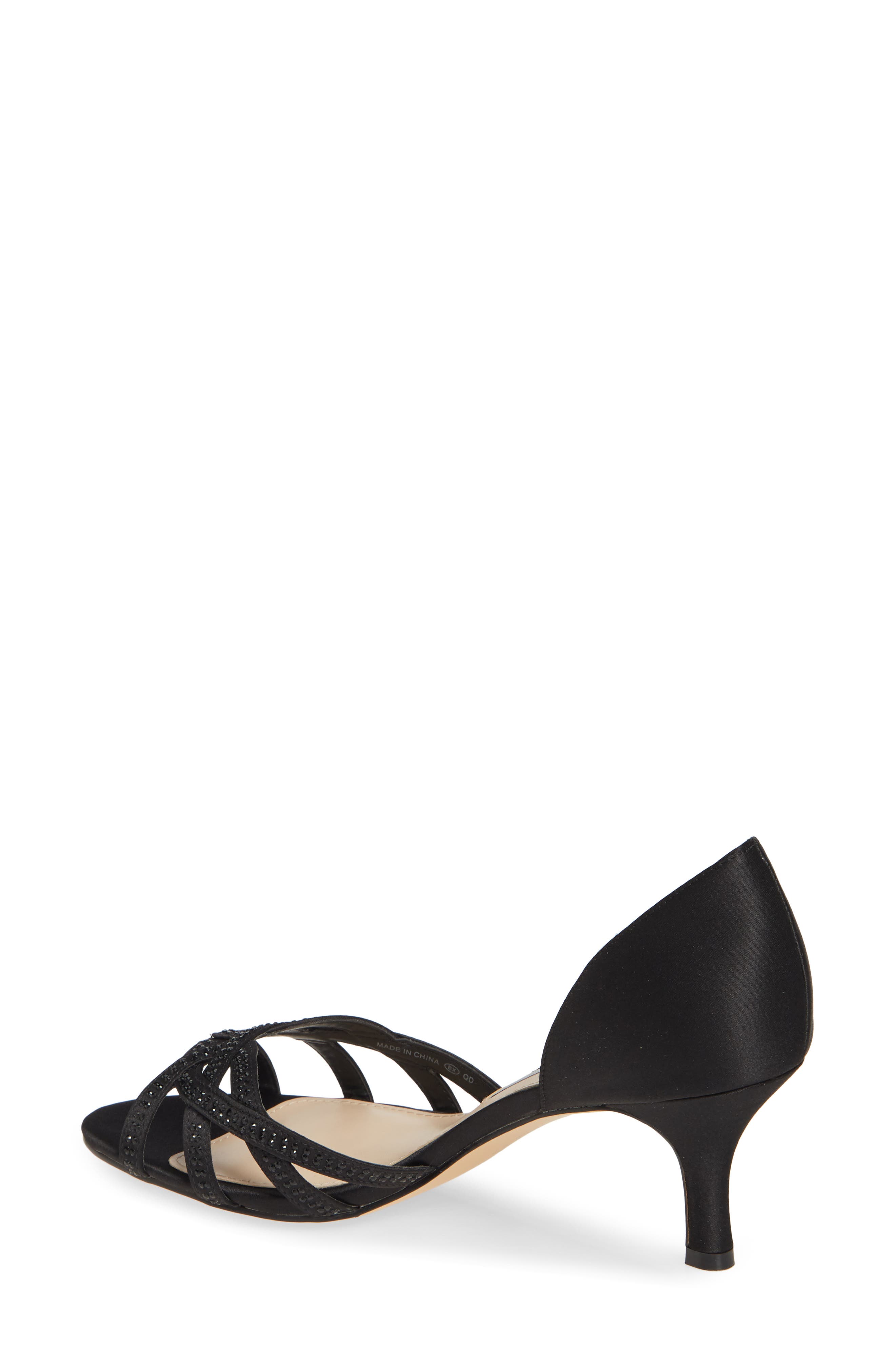 Nina Cissy Crystal Embellished Sandal, Alternate, color, 