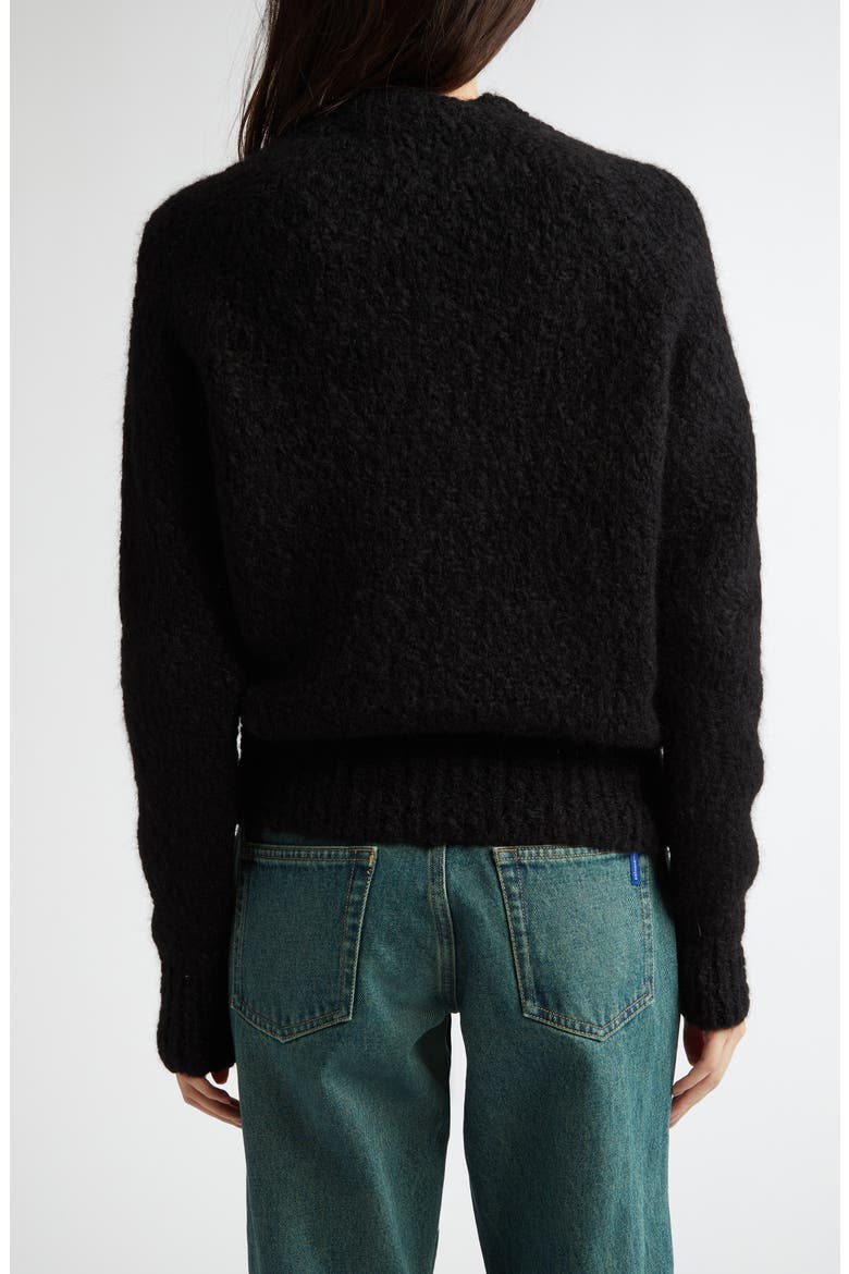 Solo Graphic Sweater, Alternate, color, BLACK
