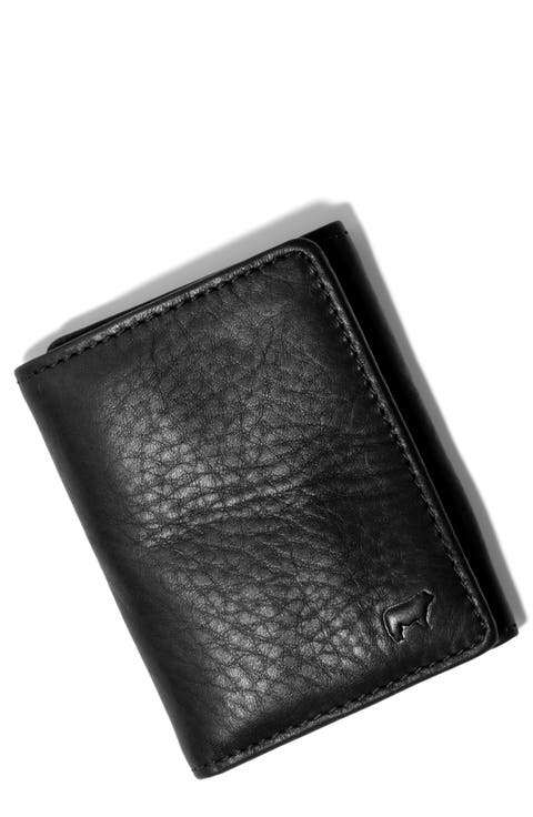 Classic Leather Trifold Wallet