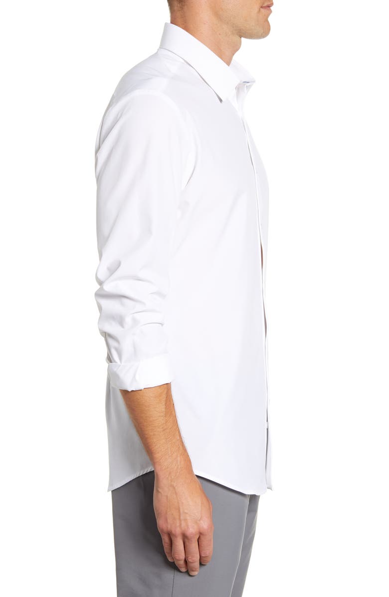 Mizzen+Main Manhattan Trim Fit Shirt, Alternate, color,