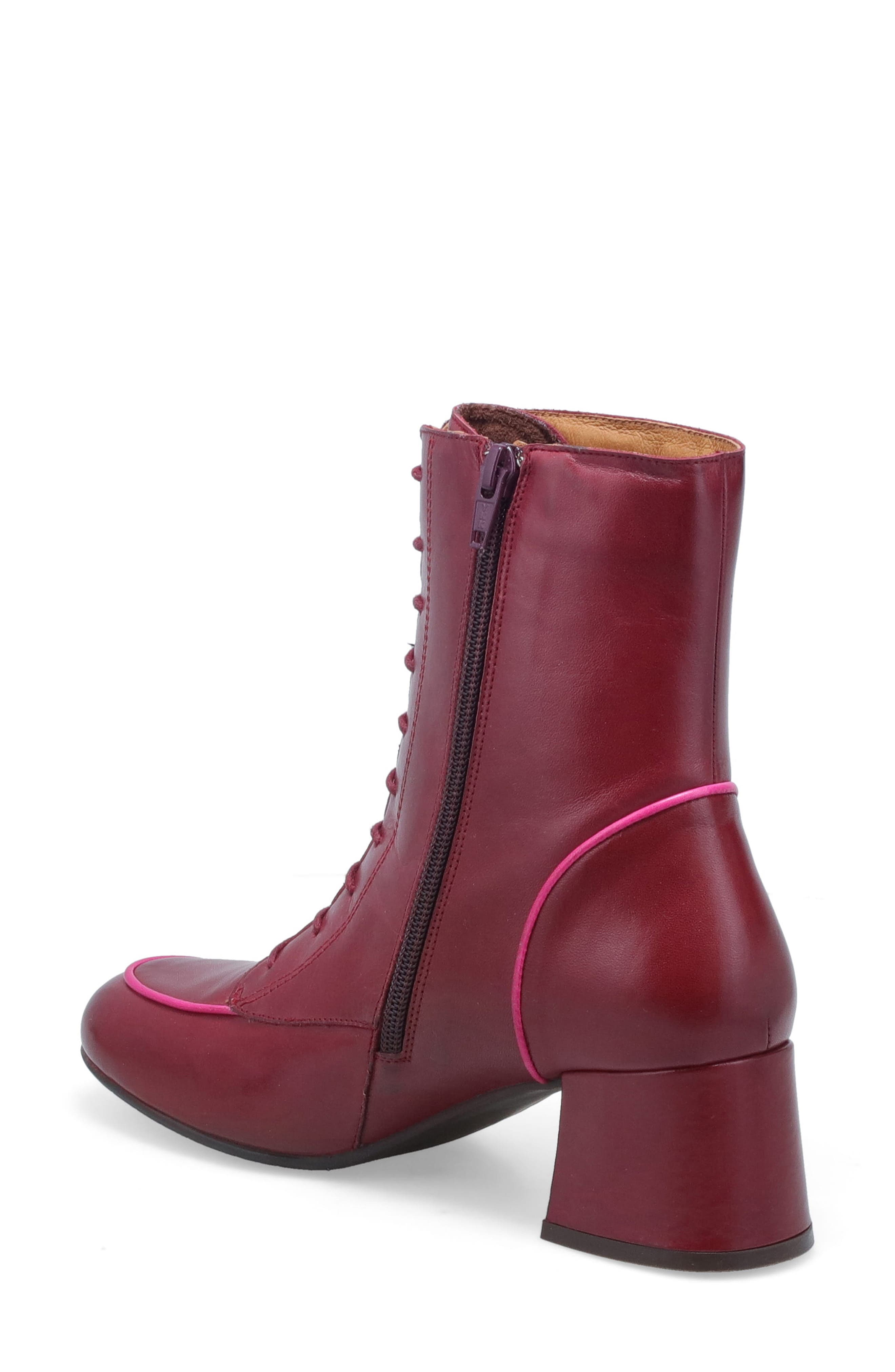 Syracuse Bootie, Alternate, color, BORDEAUX