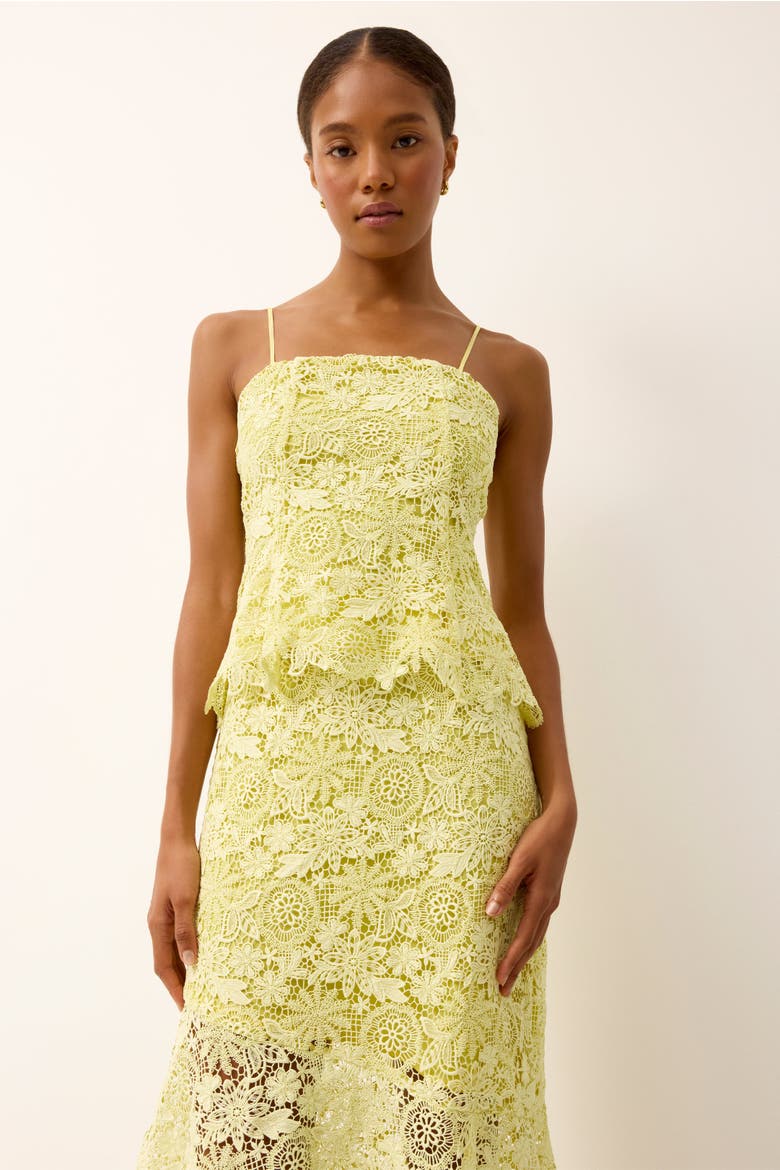 Joelle Top, Alternate, color, Canary