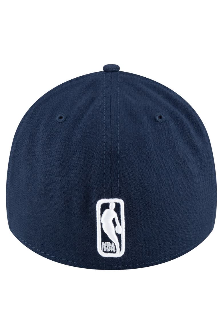 Men's New Era Navy LA Clippers Logo 39THIRTY Flex Hat, Alternate, color, Navy