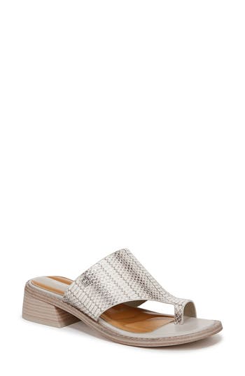 Franco Sarto Sia Slide Sandal In Gray