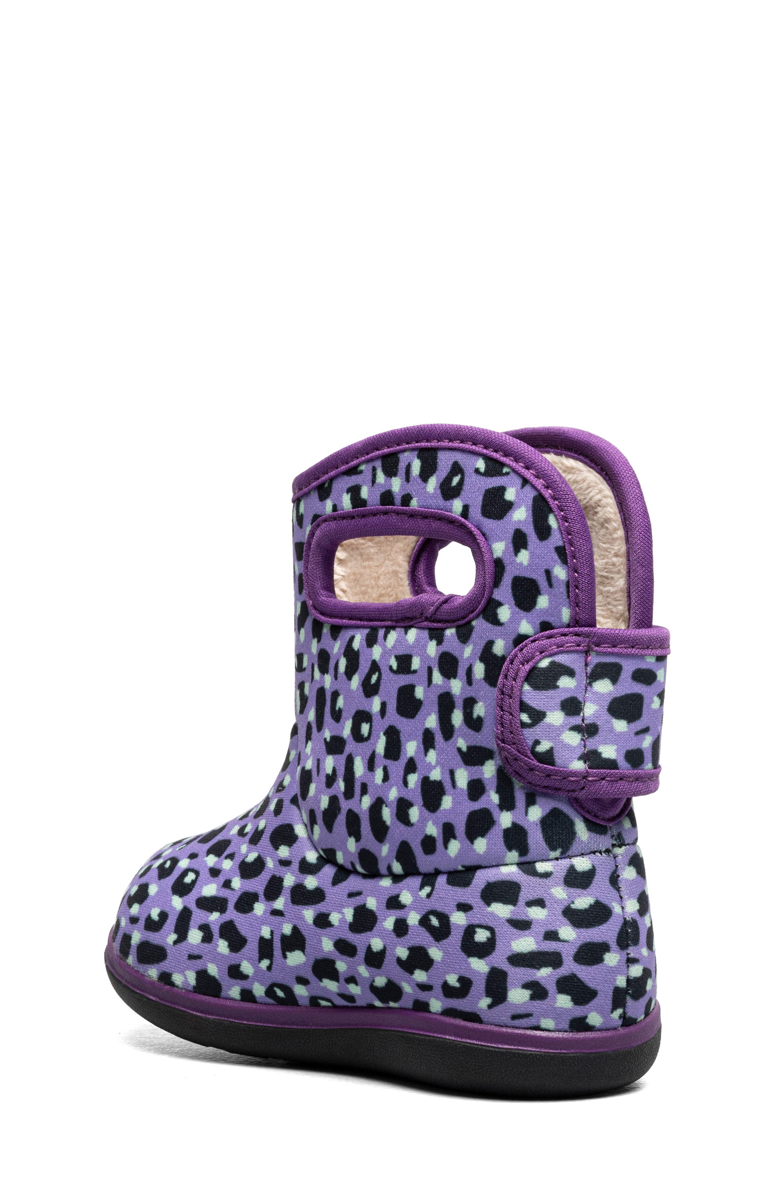 Baby Bogs II Insulated Waterproof Boot, Alternate, color, PURPLE MULTI