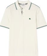 Burberry Cotton Blend Tennis Polo Shirt
