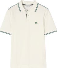 Burberry Cotton Blend Tennis Polo Shirt