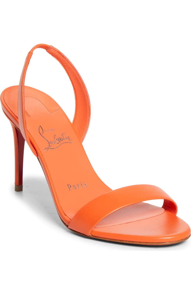 Christian Louboutin Marilyn Slingback Sandal, Main, color, Caruzo/ Caruzo