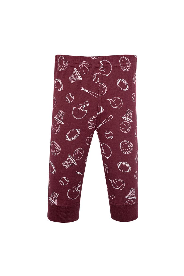 Pack of 4 Pants Bottoms Set, Alternate, color, Varsity Sports Stripe