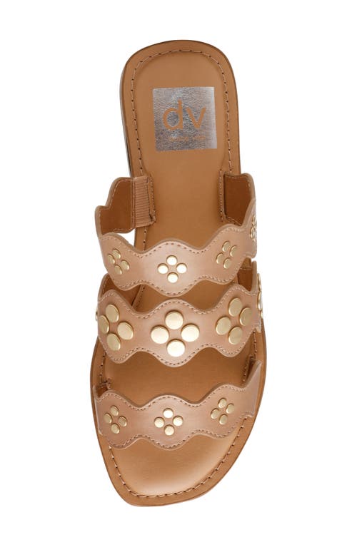 Dolce Vita Dv By Jatty Scallop Slide Sandal In Natural