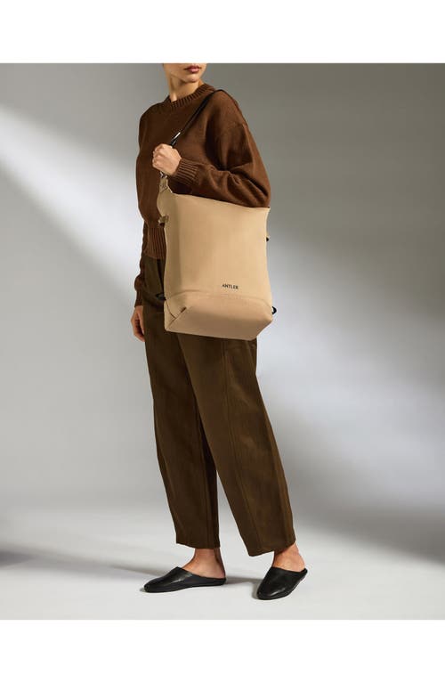 Antler Icon 2-in-1 Tote Backpack In Sand