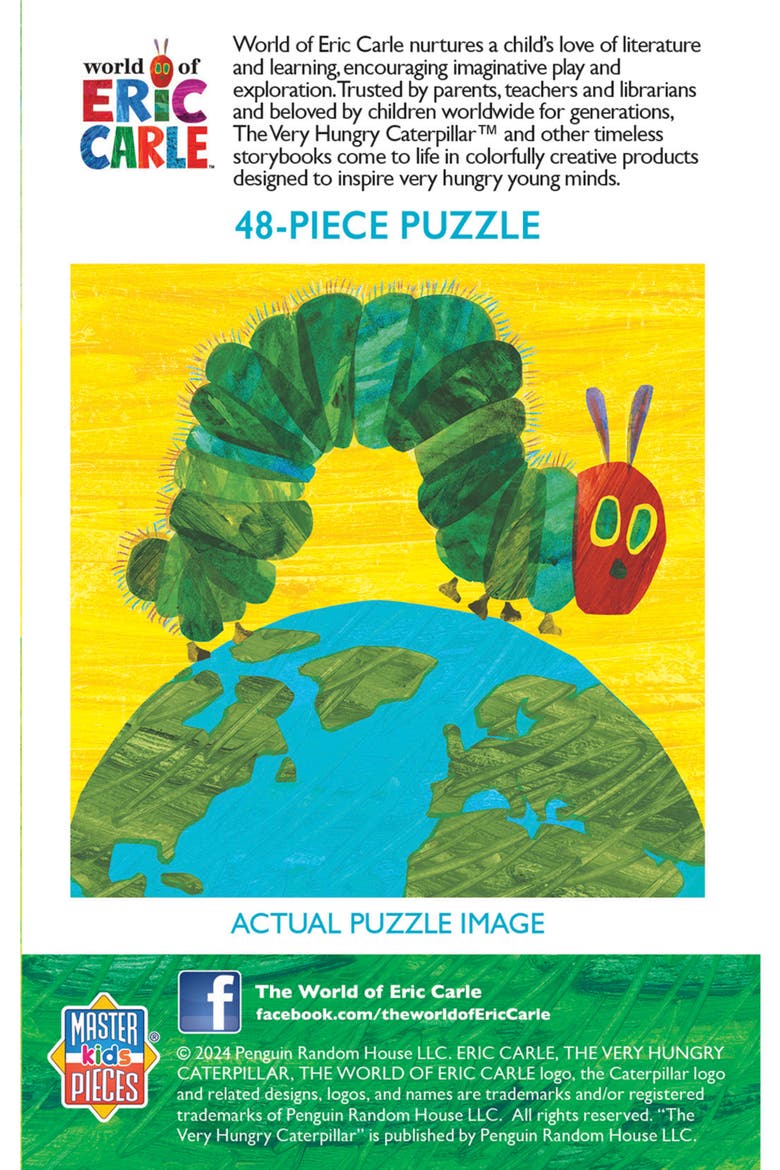 Very Hungry Caterpillar 48 Piece Puzzle, Alternate, color, Multicolor
