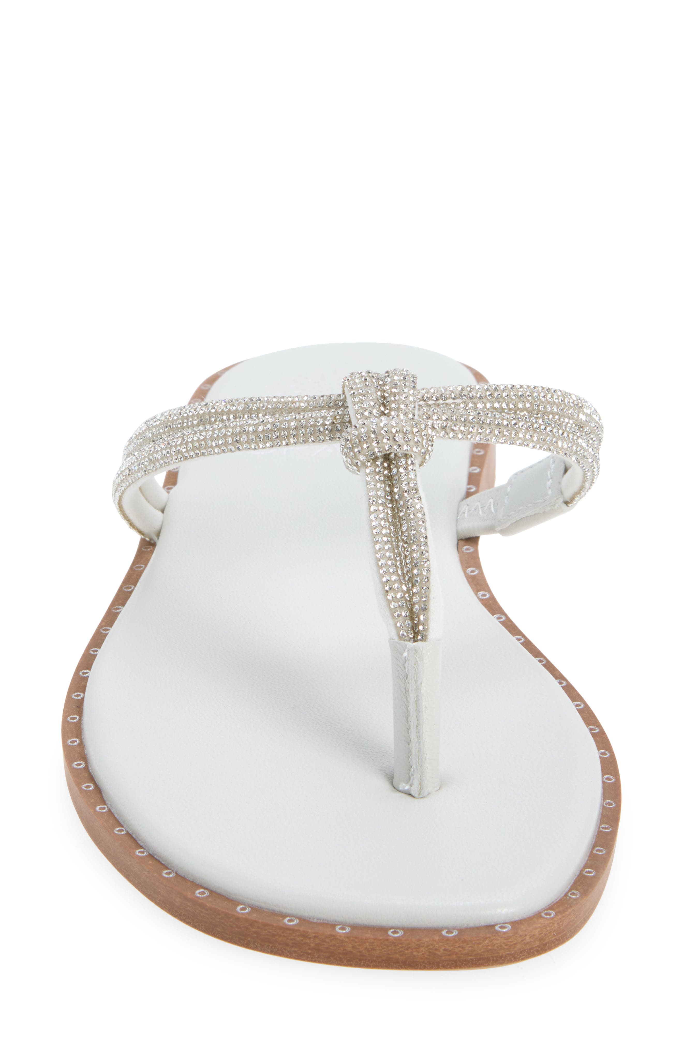 Grace Footwear <p>Maldives Flip Flop (Women)</p>, Alternate, color, Clear/ White