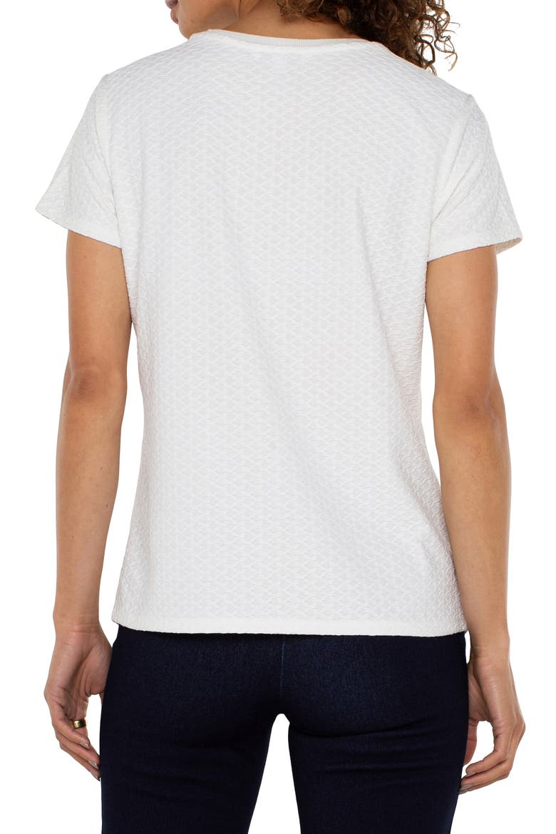Jacquard T-Shirt, Alternate, color, WHITE