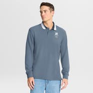 FANATICS Men's Fanatics Blue Milano Cortina 2026 Winter Olympics Tipped Long Sleeve Polo