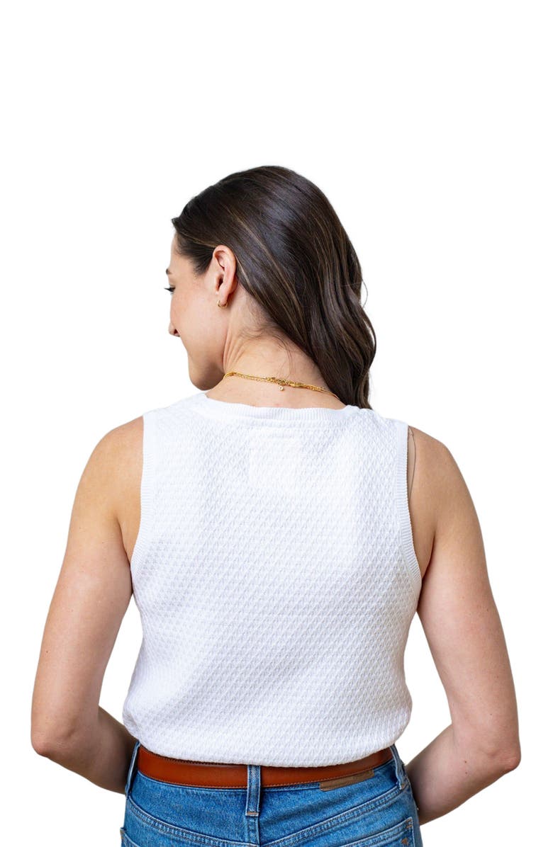 Hope
Henry Women
s Organic Scoop Neck Sweater Tank, Alternate, color, White Diamond