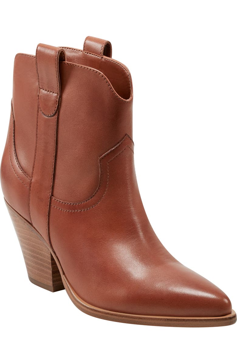 Marc Fisher LTD Marlie Western Boot, Main, color, Medium Natural 102