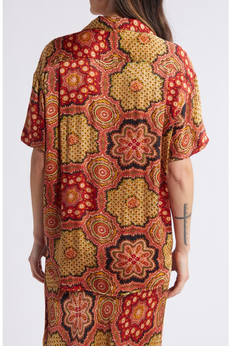 The Richmond Medallion Print Camp Shirt, Alternate, color, PATCHWORK PRINT