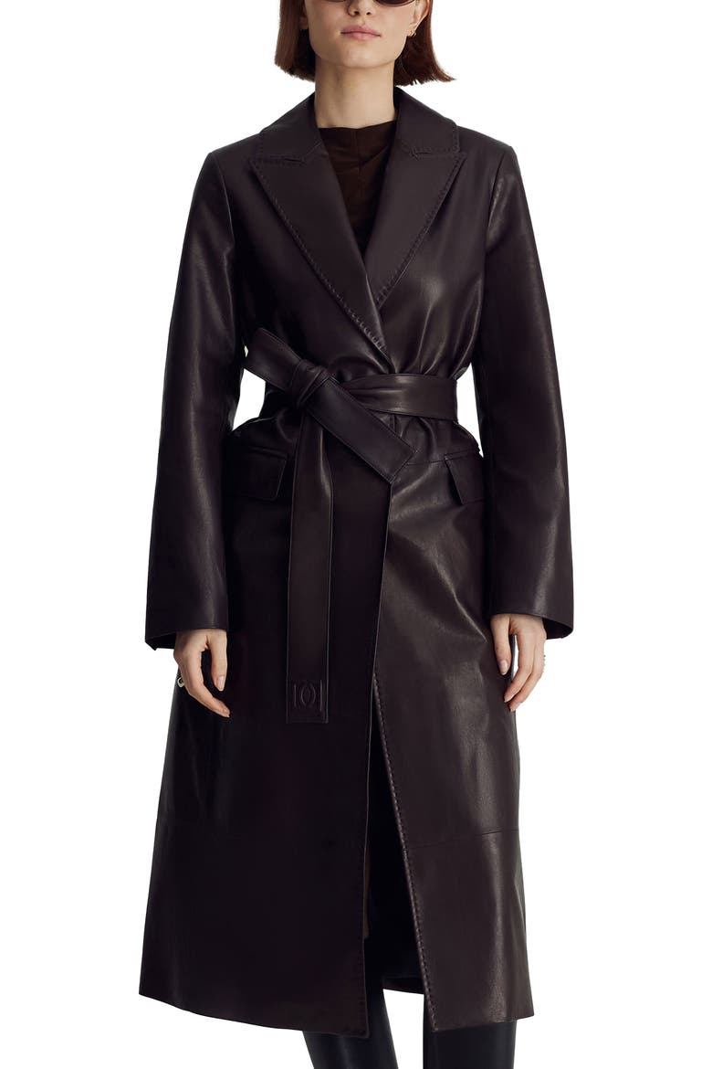 Ophelia Coat, Main, color, Chocolate