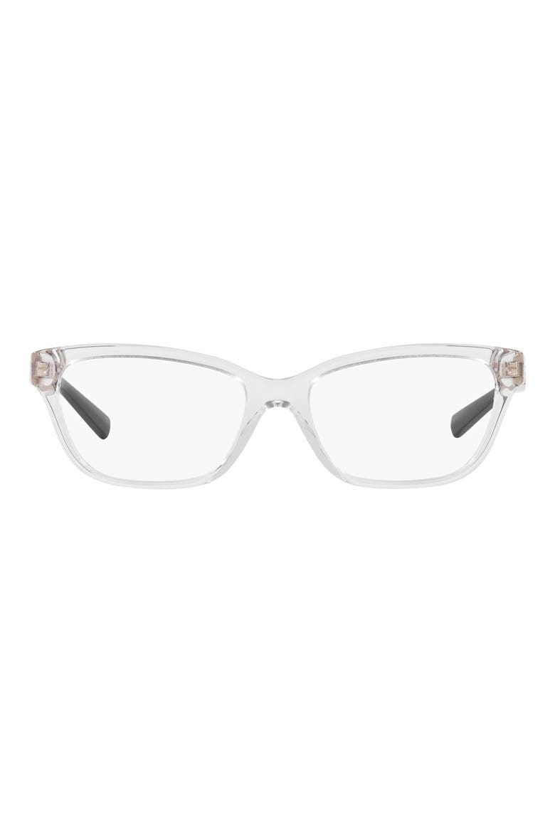 54mm Pillow Optical Glasses, Main, color, CRYSTAL