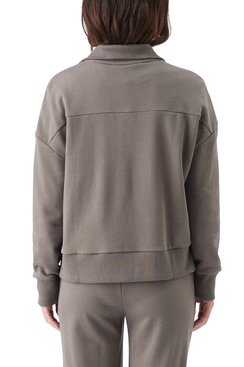 Terry Nursing Sweat, Alternate, color, Earth