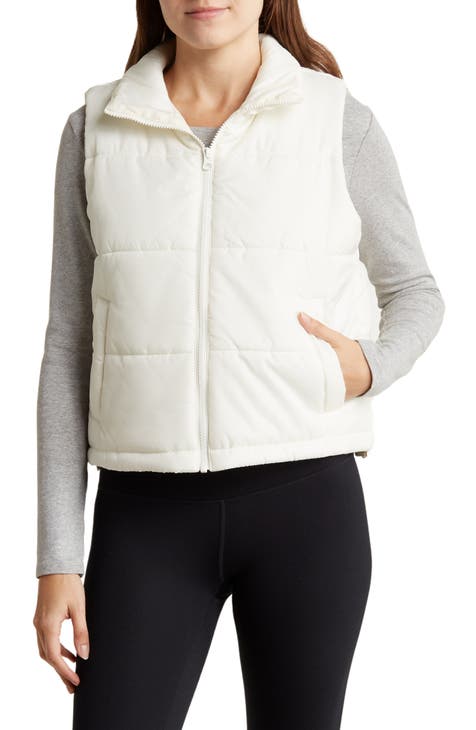 Crop Puffer Vest