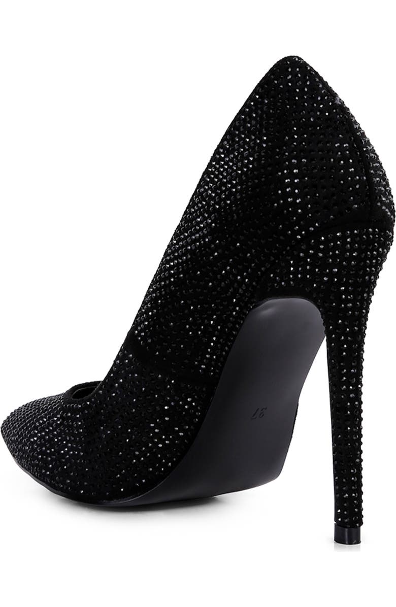 LONDON RAG Alter Ego Rhinestone Pump, Alternate, color, Black
