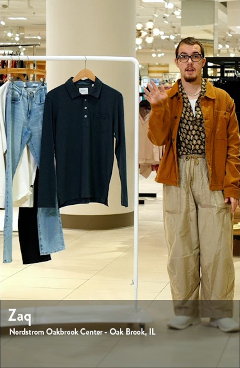 Pensacola Solid Organic Cotton Polo Shirt, sales video thumbnail