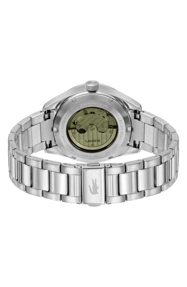 Lacoste Boston Automatique Bracelet Watch, 40mm, Alternate, color,
