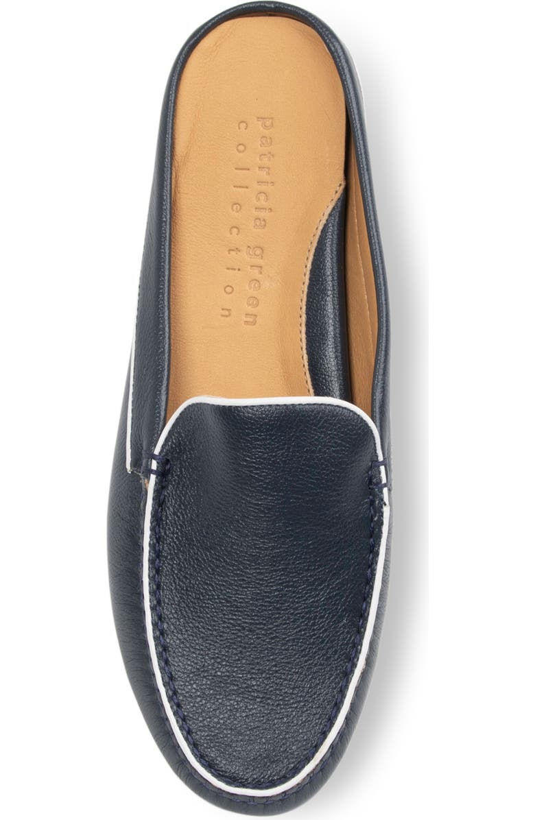 patricia green Jill Piped Mule, Alternate, color, Navy/ White Leather