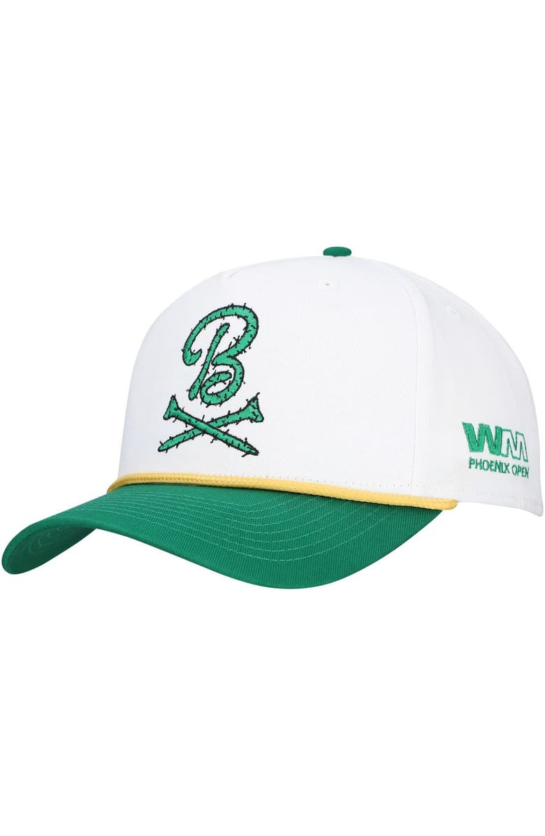 BARSTOOL GOLF Men's Barstool Golf White WM Phoenix Open Cactus Adjustable Hat, Main, color,