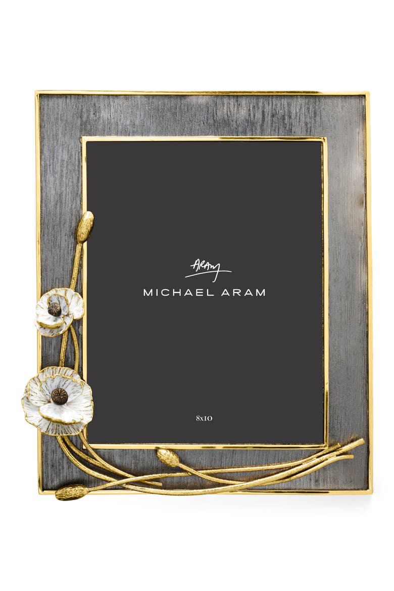 Anemone 8" x 10" Picture Frame, Main, color, SILVER