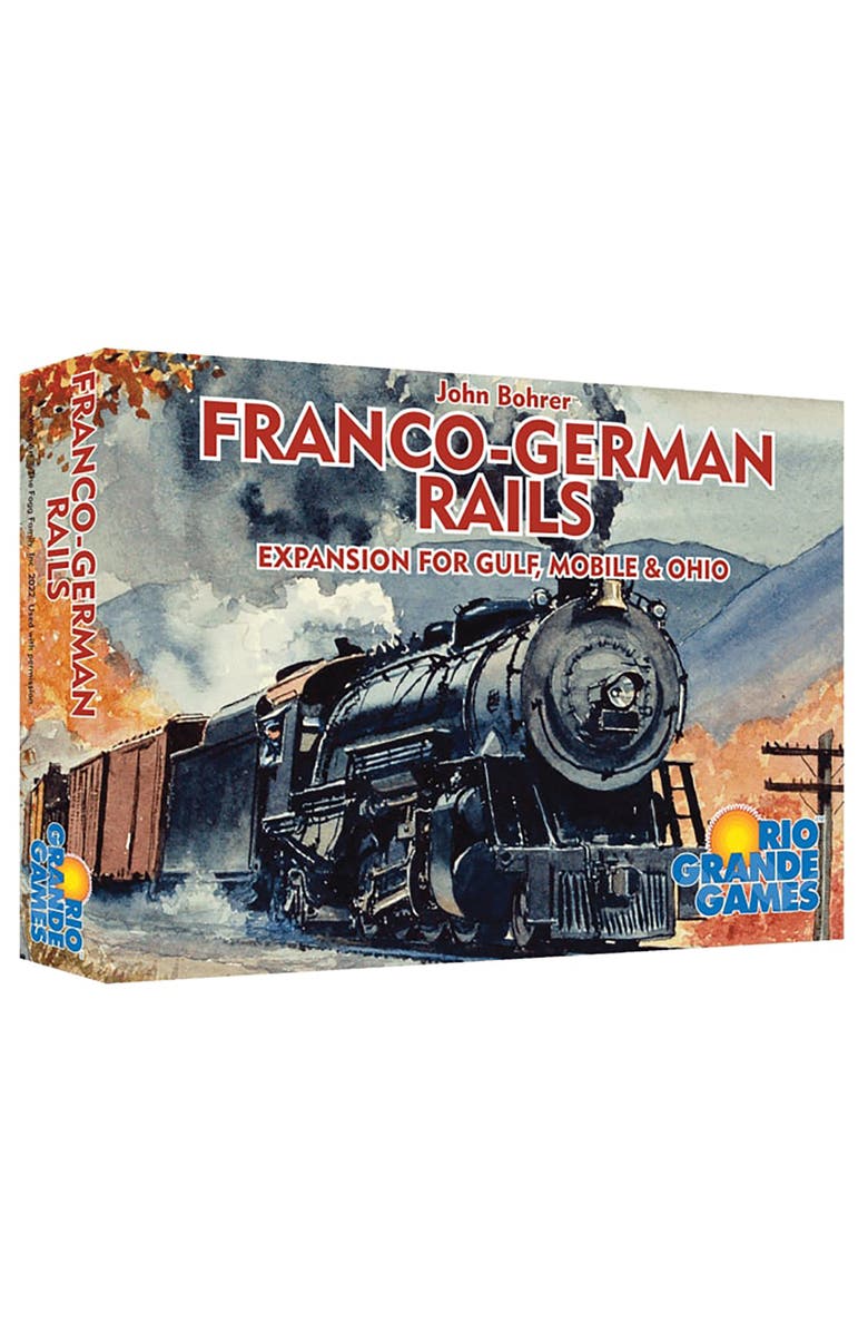 RIO Grande Games ACH Gulf, Mobile & Ohio Francogerman Rails Expansion, Main, color, Multicolored