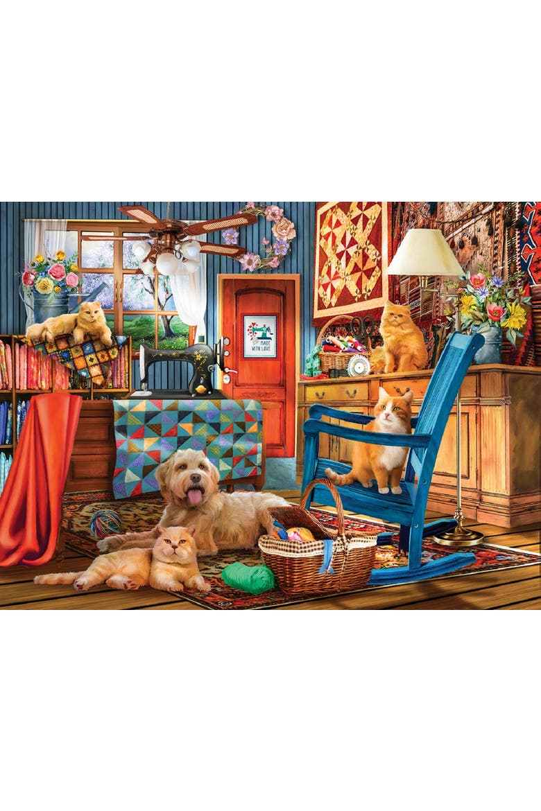 Made with Love 300 piece Jigsaw Puzzle for Adults, Alternate, color, Multicolor