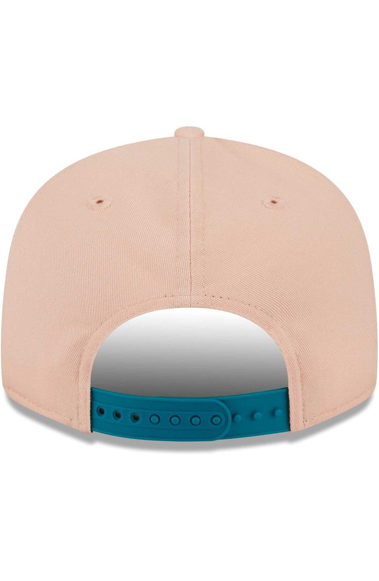 New Era Men's New Era Pink Chicago White Sox  Sky Aqua Undervisor 9FIFTY Snapback Hat, Alternate, color, 