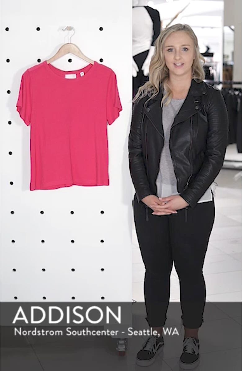 Twist Back Tee, sales video thumbnail