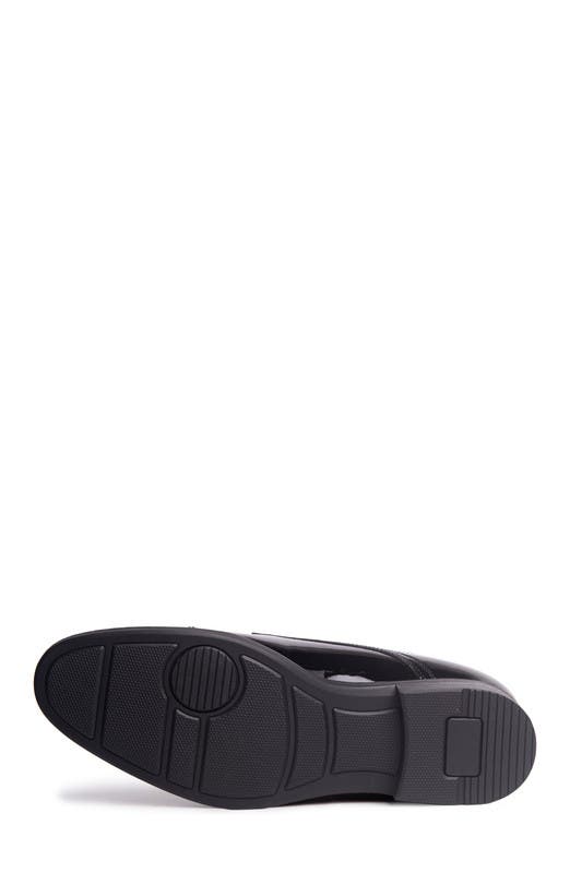 Baker Street Hands Free Technology Leather Cap Toe Dress Oxford, Alternate, color, Black Patent Leather