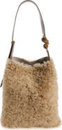 Anya Hindmarch Ringo Genuine Shearling North/South Shoulder Bag