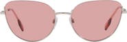 Burberry Harper 58mm Cat Eye Sunglasses
