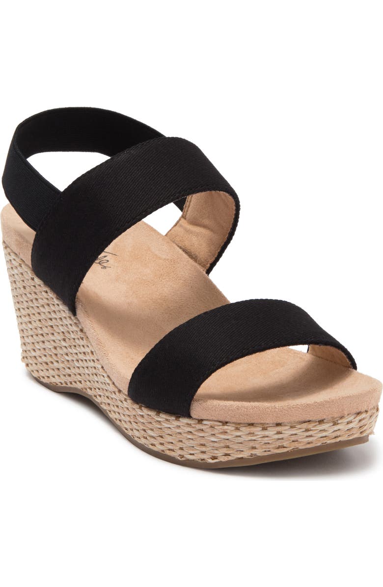 LifeStride Delta Wedge Sandal - Wide Width Available, Main, color,